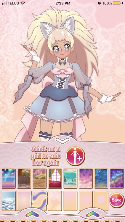 Glitter Cure Anime Dress Up screenshot-4