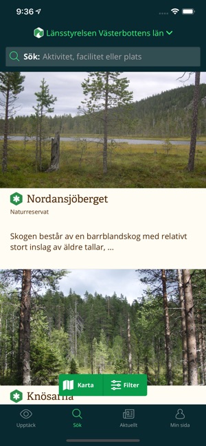 Västerbottens Naturkarta(圖2)-速報App