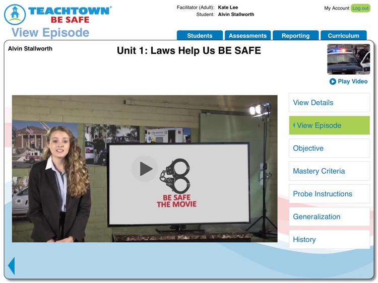 TeachTown BE SAFE by TeachTown a division of Jigsaw Learning, Inc.