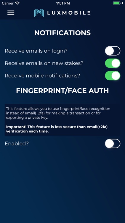 LuxMobile - Lux Mobile Wallet screenshot-8