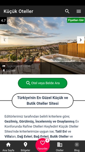 Küçük Oteller Sitesi