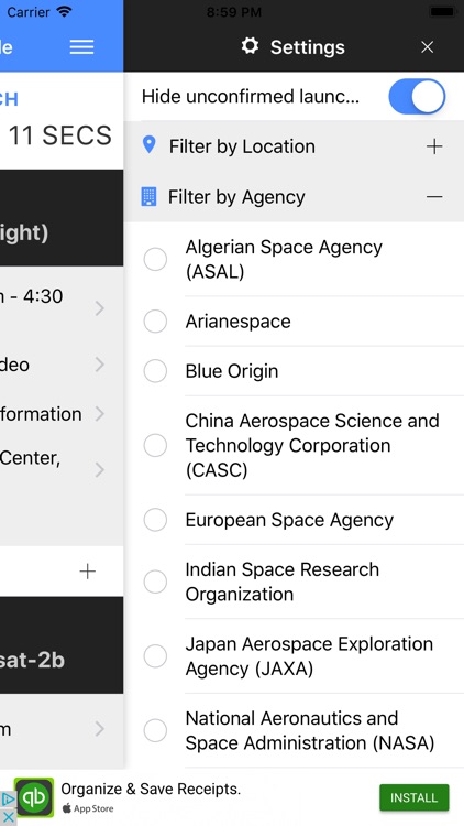 Space Launch Schedule by Raymond John Bruneel