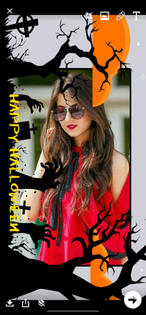 Halloween Photo Frame Creator(圖6)-速報App