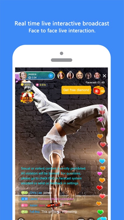 Facecast-Meet Amazing People