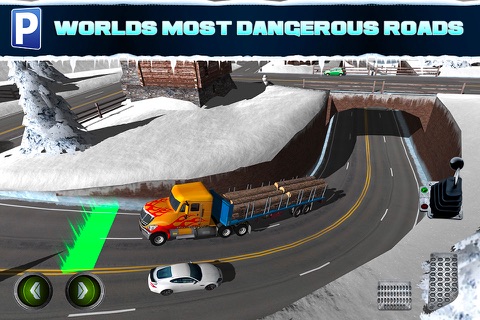 Ice Road Truck Parking Sim - náhled