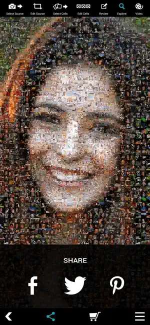 Screenshot 3 Pro Photo Mosaic Creator iphone