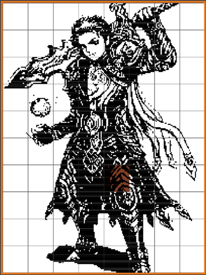 No.6 Pictures Nonogram/Picross