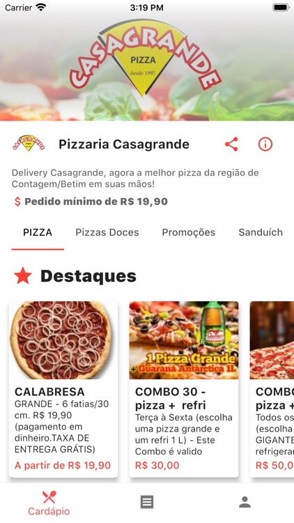 Pizza Casagrande