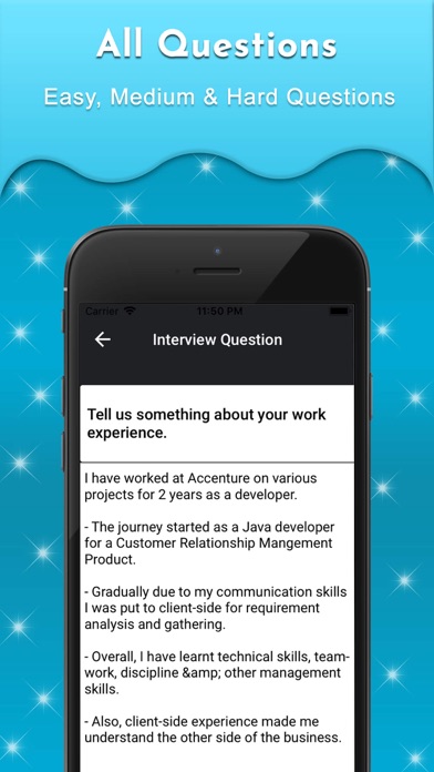 How to cancel & delete Interview Question & Answers from iphone & ipad 4