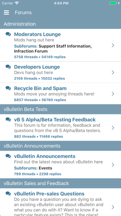 CMA forums screenshot 3
