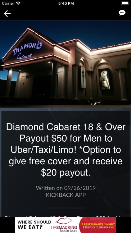 VEGAS KICKBACK APP screenshot-3