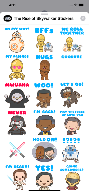 The Rise of Skywalker Stickers(圖3)-速報App