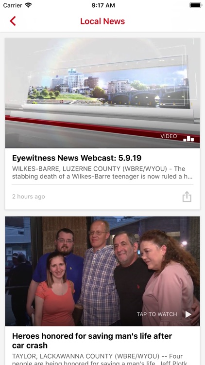 EYEWITNESS NEWS WBRE, WYOU