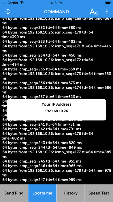 Cmd - Speed test & Ping (MS) screenshot 4