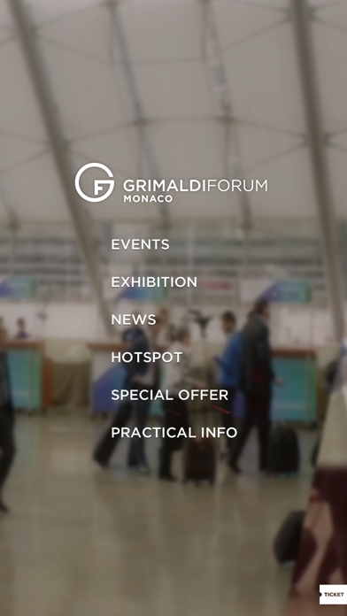 How to cancel & delete Grimaldi Forum from iphone & ipad 1