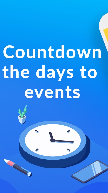 Countdown Reminder, Widget App