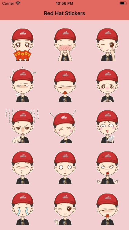 Red Hat Stickers