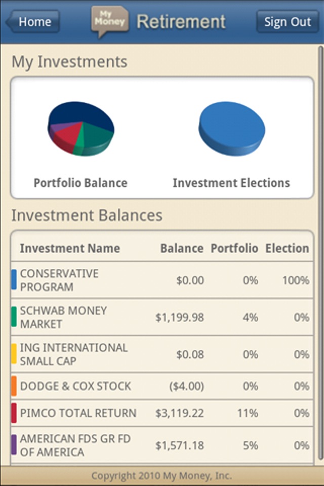 Pentegra Retirement Services screenshot 2