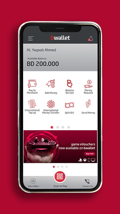 Batelco bWallet screenshot 3