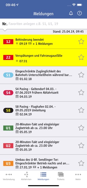 MVG Fahrinfo München(圖3)-速報App