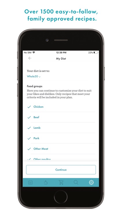 Real Plans - Meal Planner