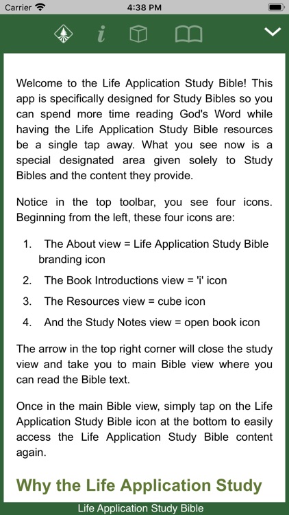 Life Application Study Bible