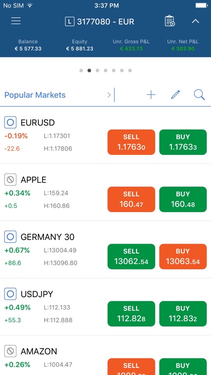 Interstellar FX cTrader screenshot-3