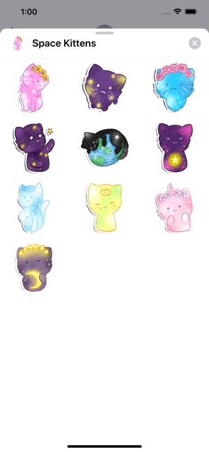 Space Kittens Sticker Pack(圖1)-速報App