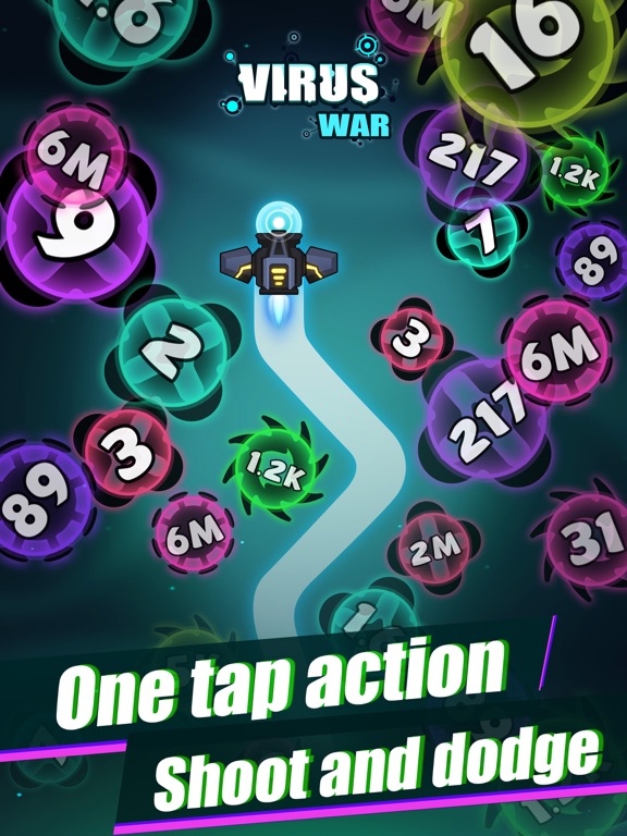 iPad Image of Virus War- Space Shooting Game