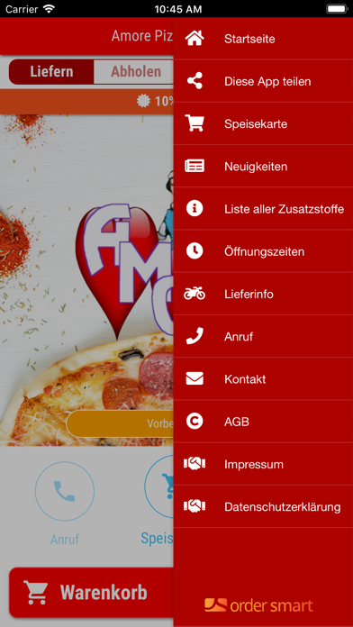 How to cancel & delete Amore Pizza Fellbach from iphone & ipad 3