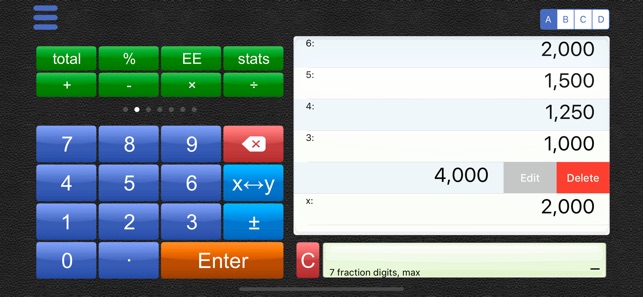 Scrolling RPN Calculator(圖3)-速報App