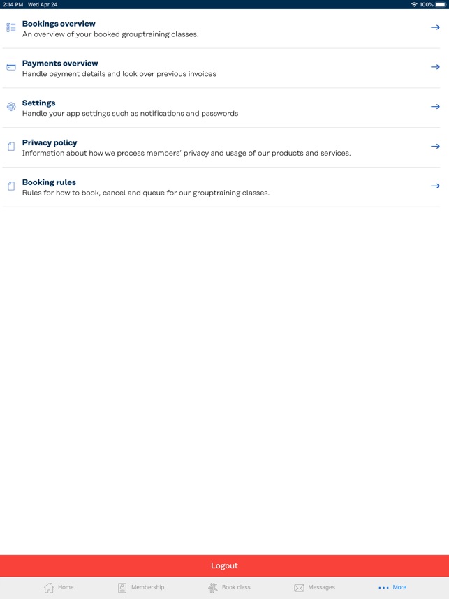 Fitness24Seven i App Store