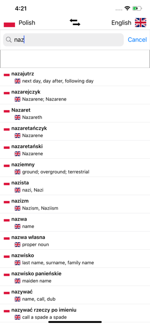 Polish-English Dictionary(圖1)-速報App