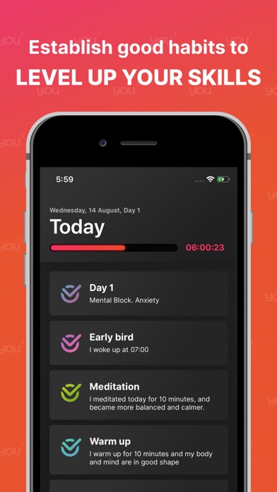 You2 - habits and motivation screenshot 3