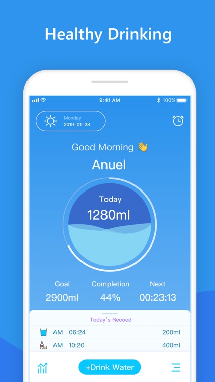 Water Tracker - Drink Reminder