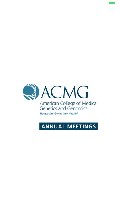 ACMG Annual Meetings