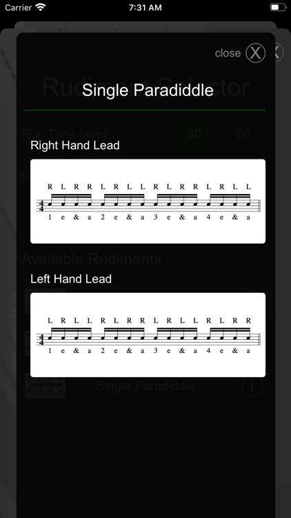 Drummer ITP - Metronome App