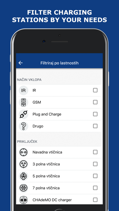 Charging stations in Slovenia screenshot 4
