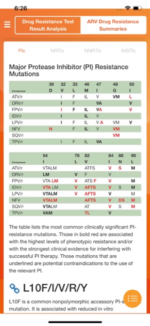 HIV Drug Resistance Database(圖2)-速報App