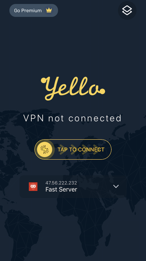 Yello VPN- Easy Unlimited VPN App for iPhone - Free ...