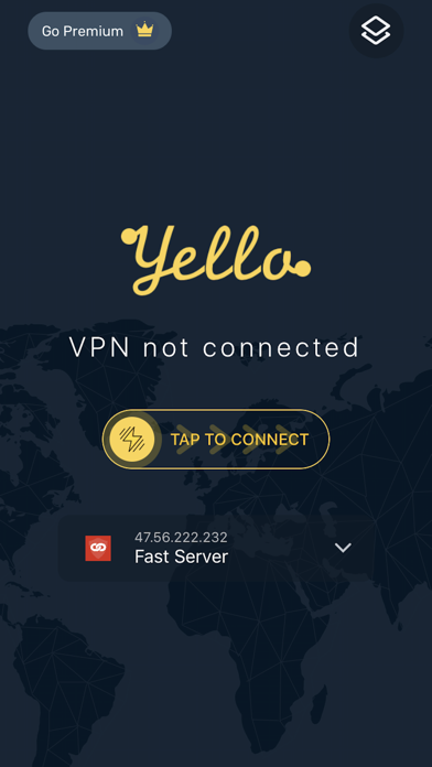 Yello VPN- Easy Unlimited VPNのおすすめ画像1