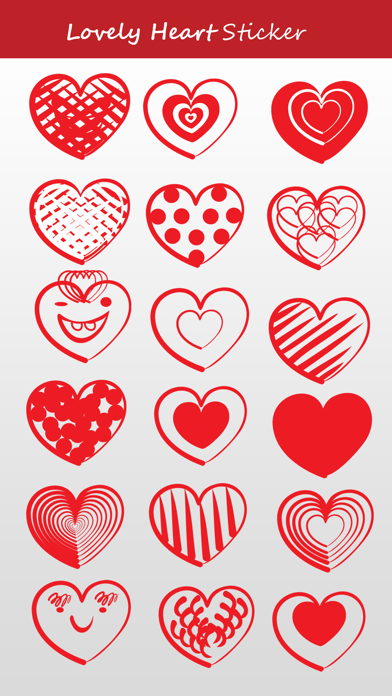 How to cancel & delete Heart Sketch Stickers for iMessage from iphone & ipad 1