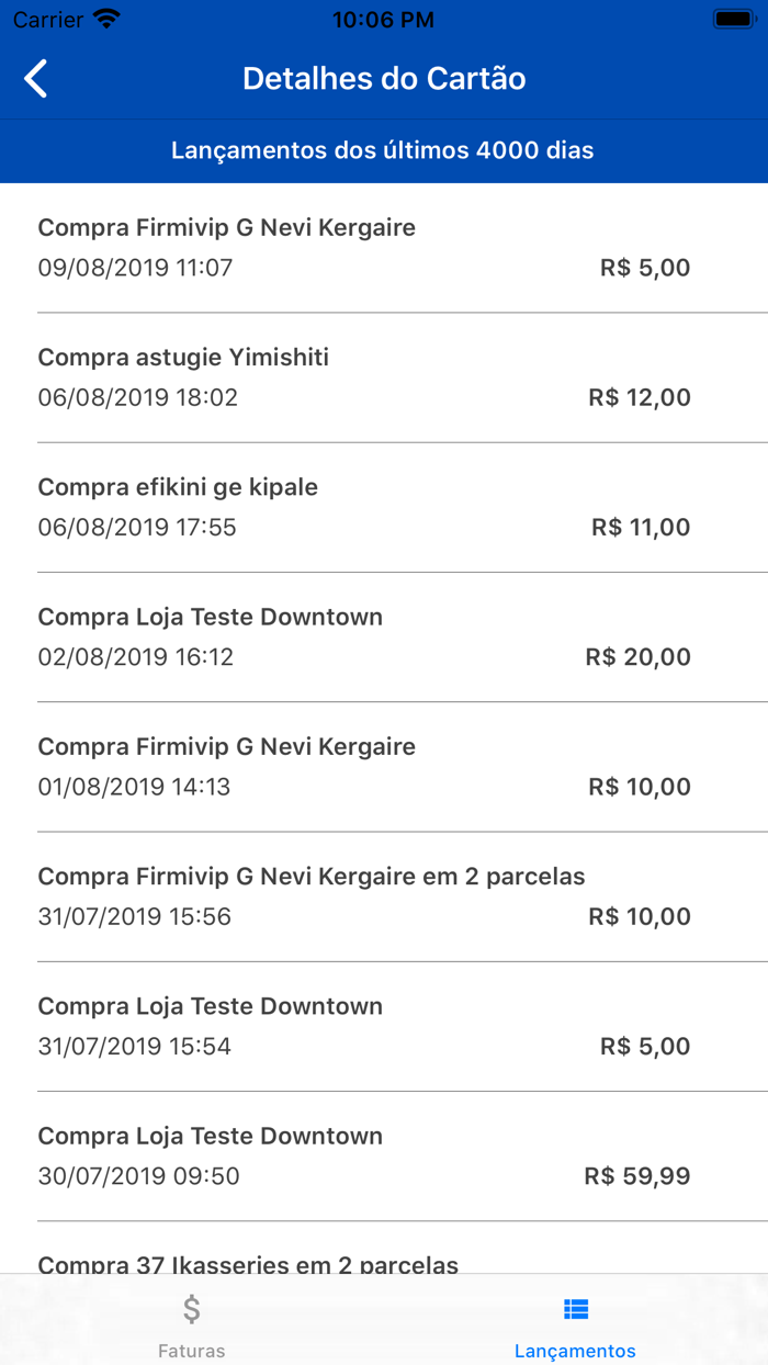 Cartão OnPrime