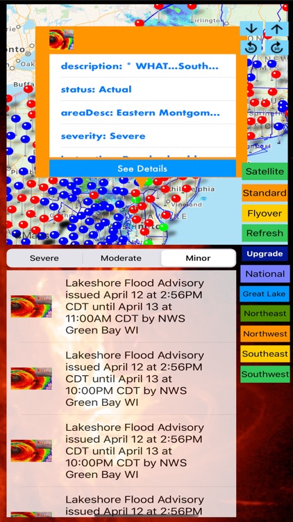 Instant NOAA Alerts 3D Elite screenshot-4