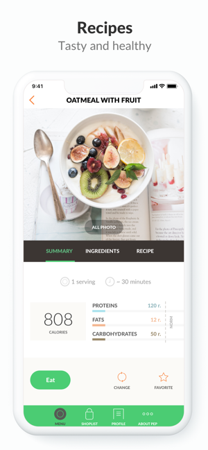 PEP: Healthy reciepes for fit(圖2)-速報App