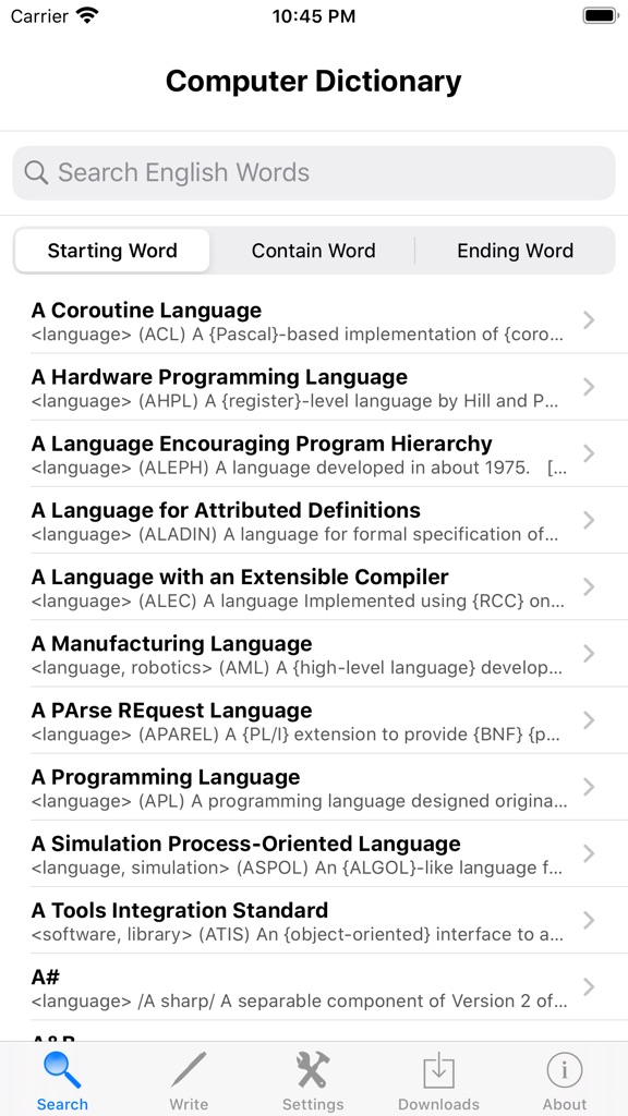 【图】Computer Dictionary English(截图1)