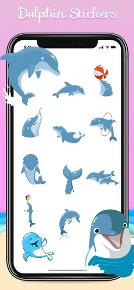 Game screenshot Ocean Dolphin Stickers hack