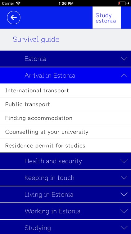 Survival Guide for Estonia