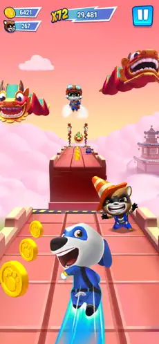 Screenshot 5 Talking Tom Hero Dash iphone