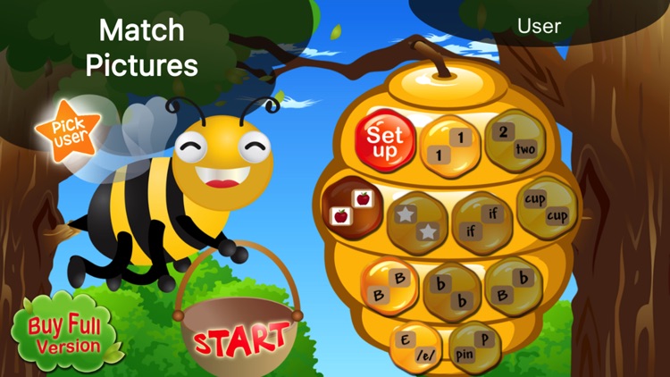 Bee Match Lite (Multi-User) by PlaySmart-Kids